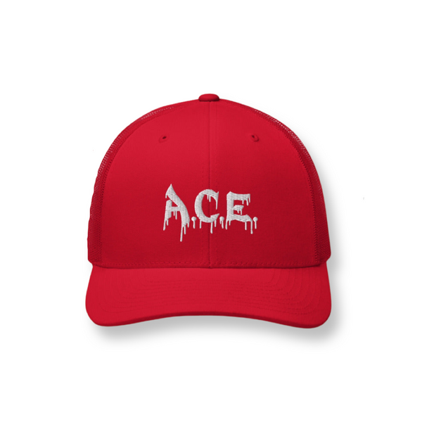 White A.C.E Trucker Cap