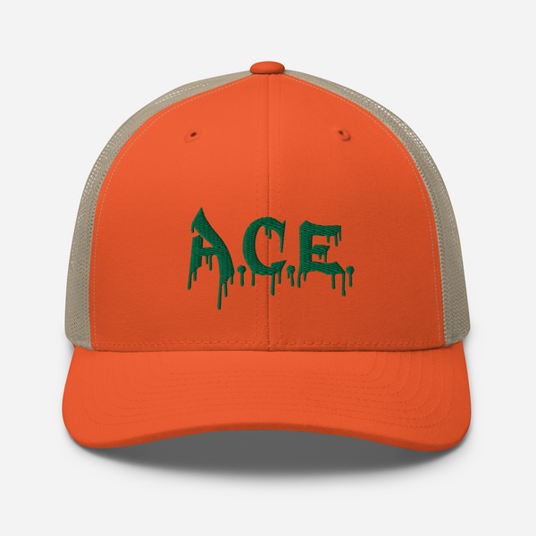Green A.C.E Trucker Cap
